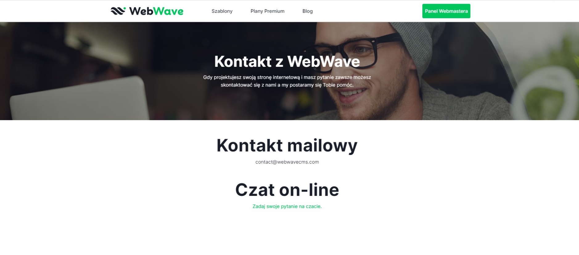 kontakt WebWave